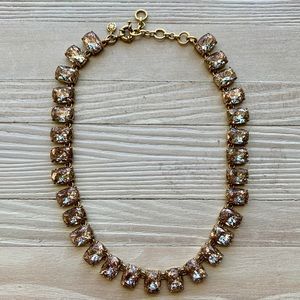 Crackled Crystal Necklace by J.Crew